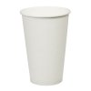 Plain White Hot Drink Cup - 16oz