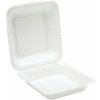 Bagasse Clamshell Meal Box