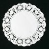 White Round Doyleys - 5.5Ã‚Â¨