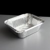 Rectangular Foil Containers And Lids No. 2 -  5.5Ã‚Â¨x 4.5Ã‚Â¨x1.5Ã‚Â¨