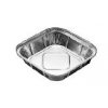 Square Foil Containers And Lids - 9Ã‚Â¨ X9Ã‚Â¨ X1.5Ã‚Â¨